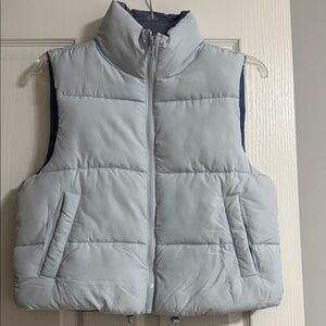 Madden Girl Light Gray Puffer Vest